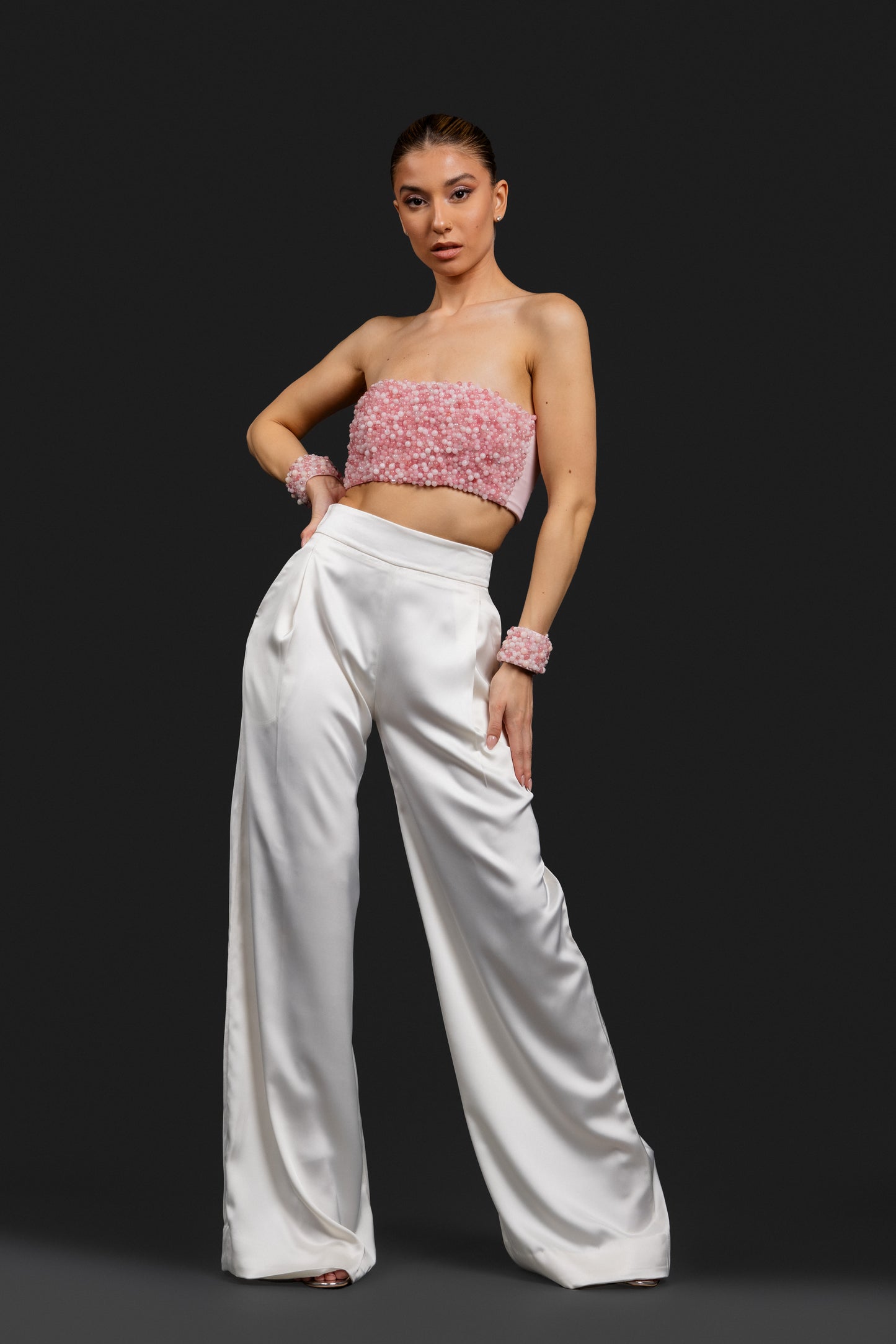 Rose Quartz Bandeau Set