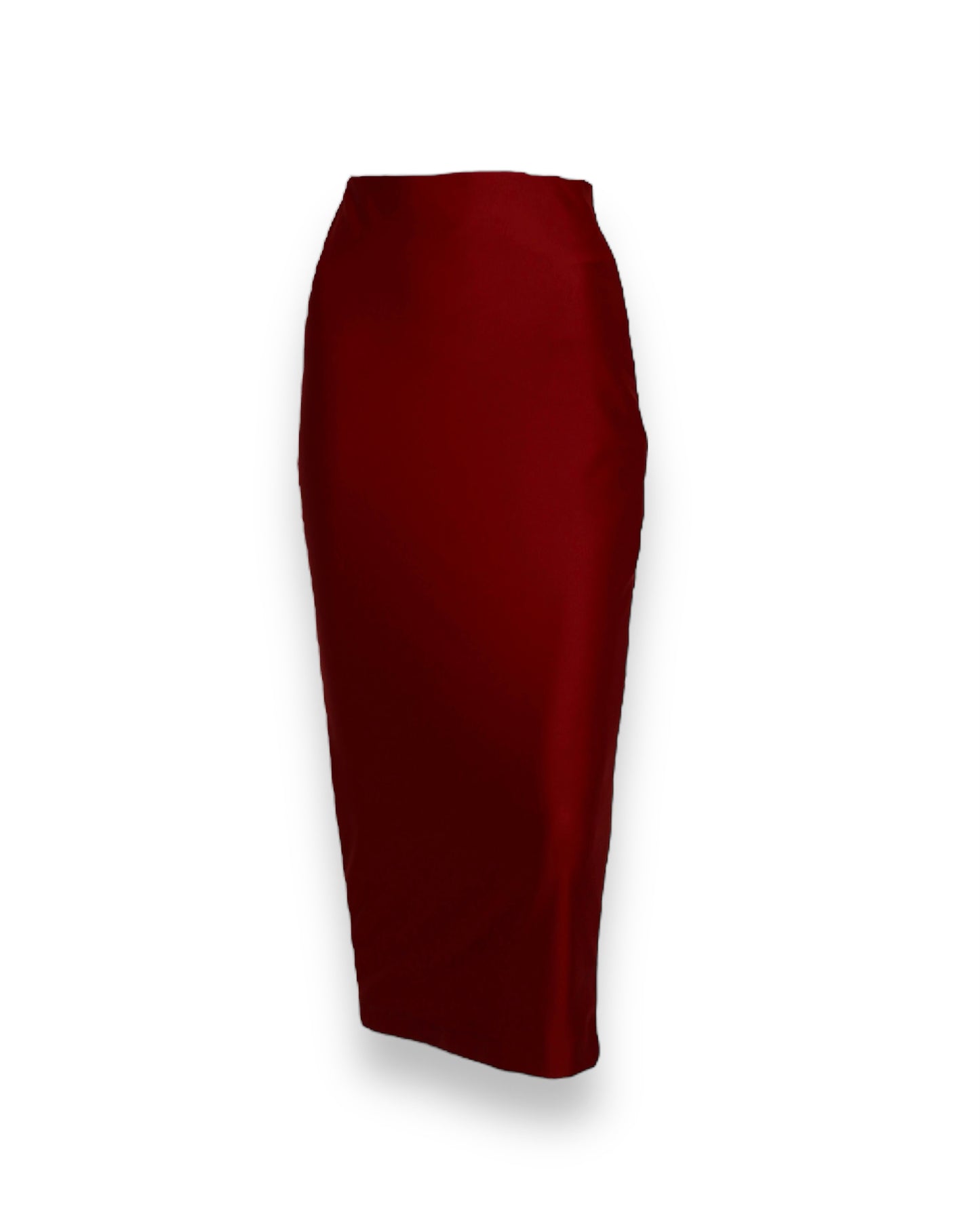 Burgundy Pencil Skirt