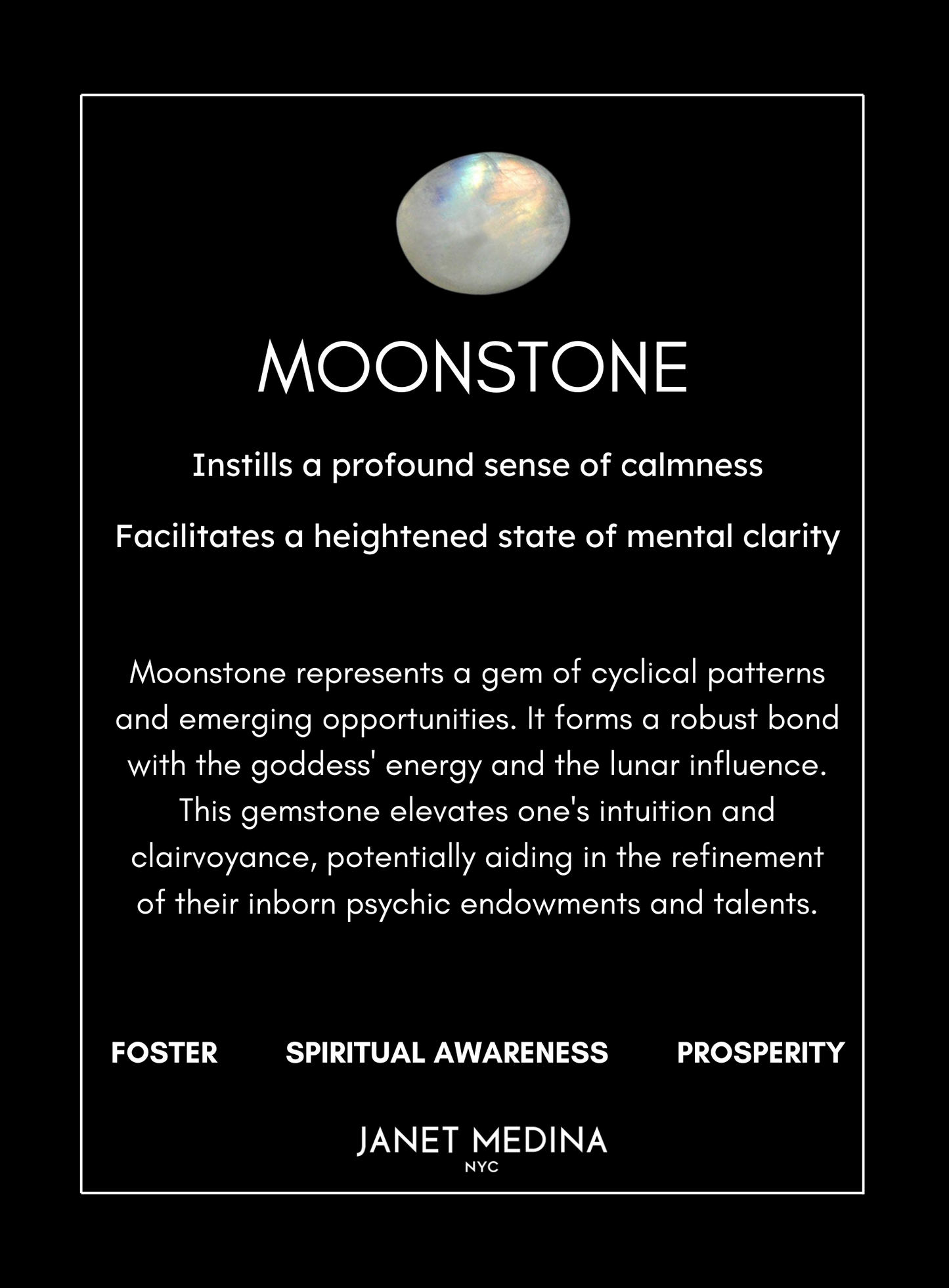 Moonstone Runway Look