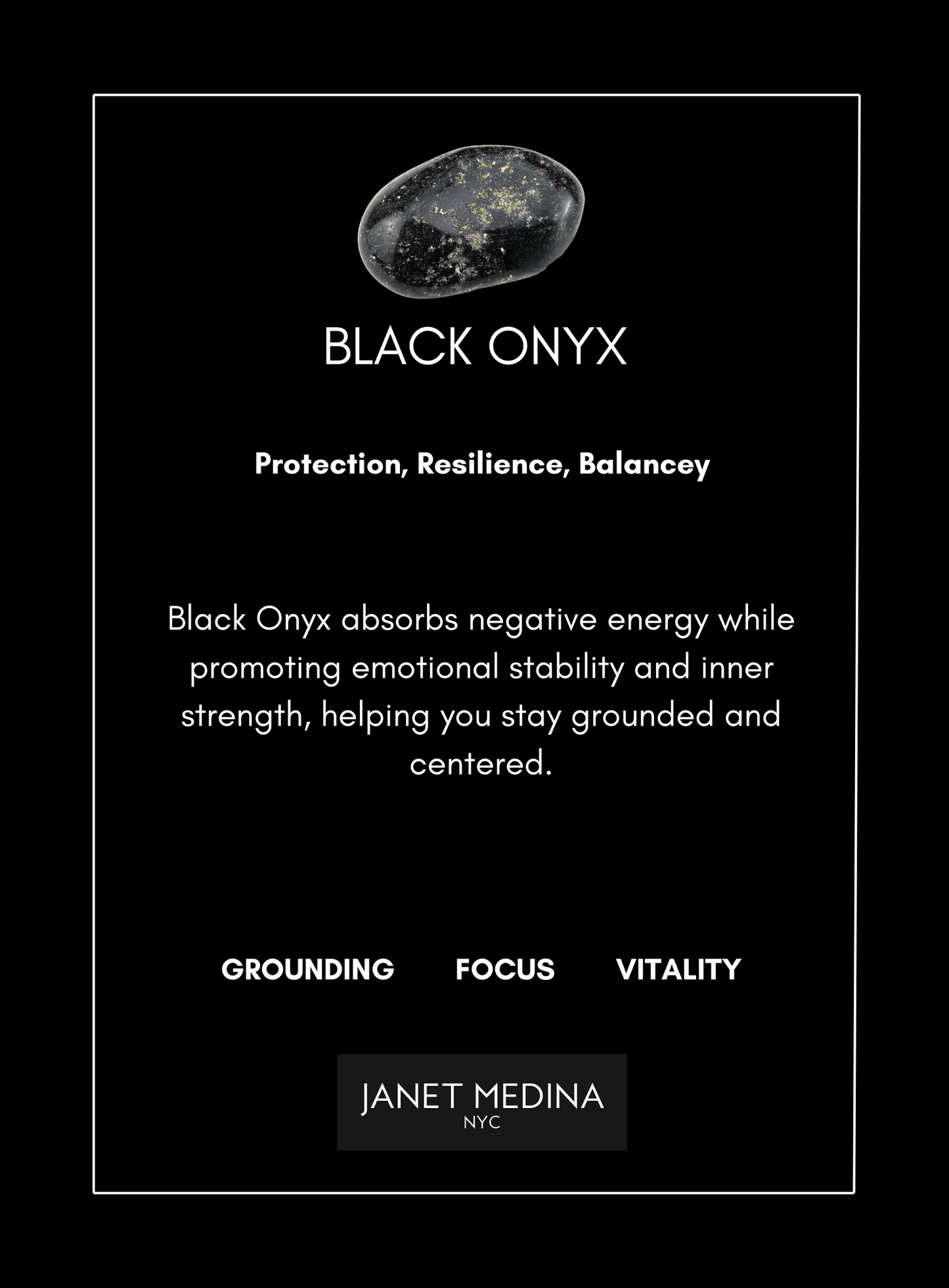 Black Onyx Statement Bracelets