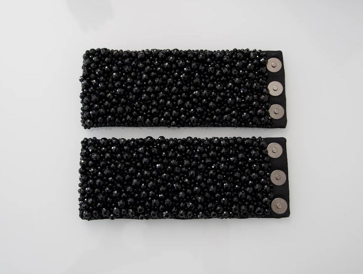 Black Onyx Statement Bracelets