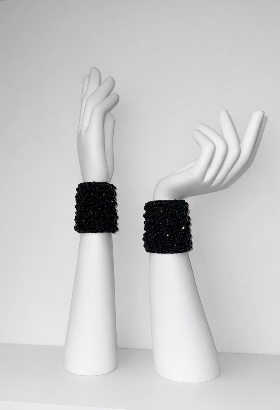 Black Onyx Statement Bracelets